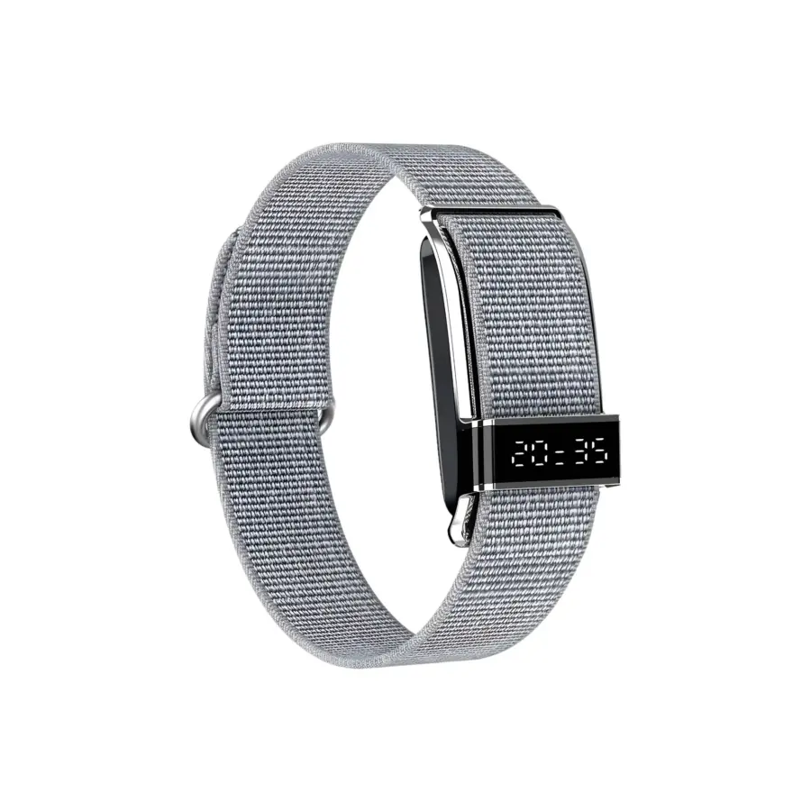Porodo TrackFit Pro Smart Bracelet with Display – Silver