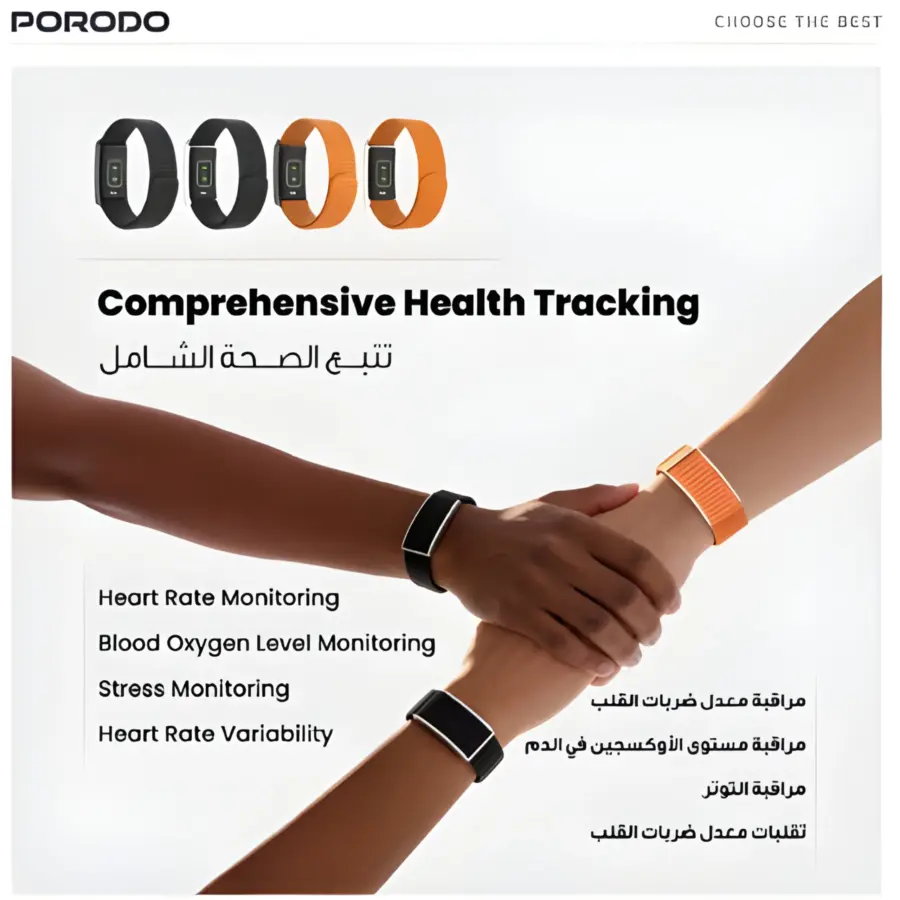 Porodo TrackFit Screenless Smart Fitband – photo 10