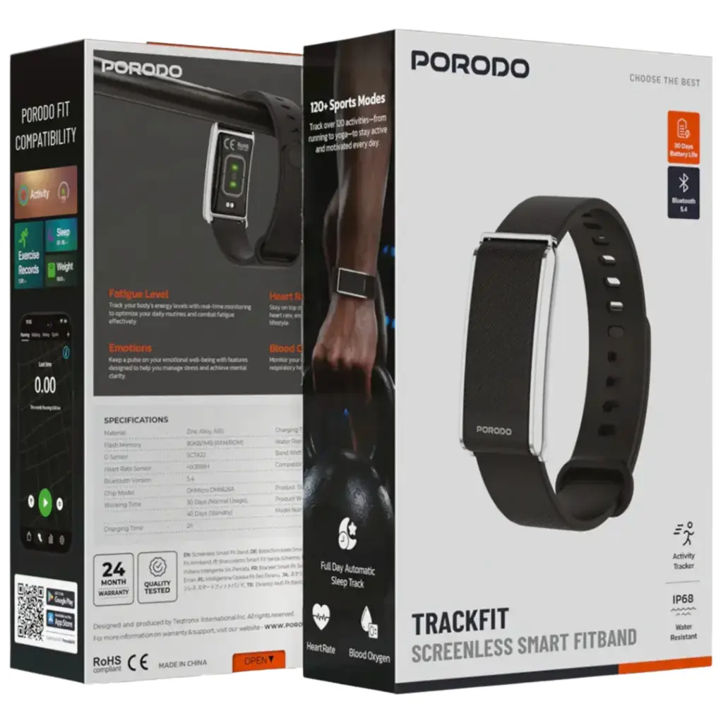 Porodo TrackFit Screenless Smart Fitband – photo 4