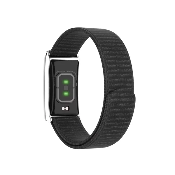 Porodo TrackFit Smart Fitness Band Nylon (Black + Orange) - photo 2 - Shopo.lk