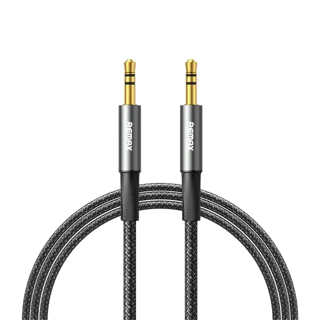 Remax CB08 3.5MM to 3.5MM Audio Cable 1.2M Black - Shopo.lk Sri Lanka