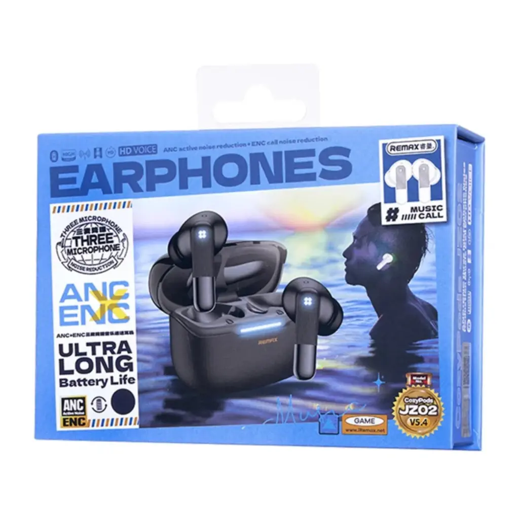 Remax CozyPods JZ02 ANC ENC Wireless Earbuds - photo 3 - Shopo.lk