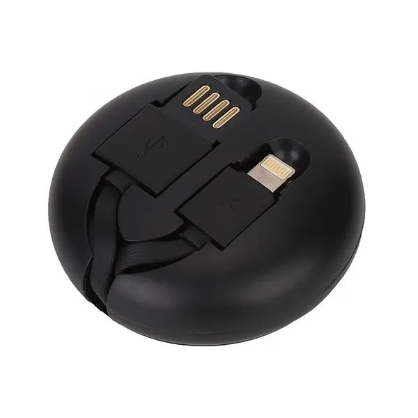 Remax Cute Baby Retractable Cable Lightning to USB 1m (RC-099T) - photo 3 - Shopo.lk