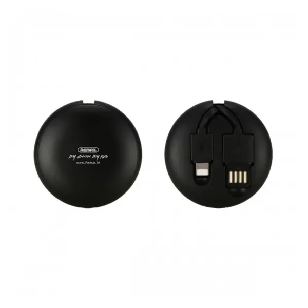 Remax Cute Baby Retractable Cable Lightning to USB 1m (RC-099T) - photo 5 - Shopo.lk