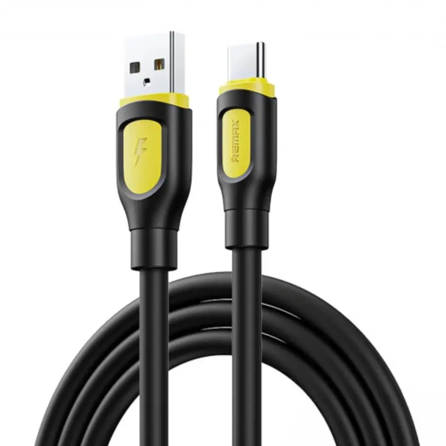 Remax RC-C113 3A Type-C Cable 1M - Black - Shopo.lk Sri Lanka