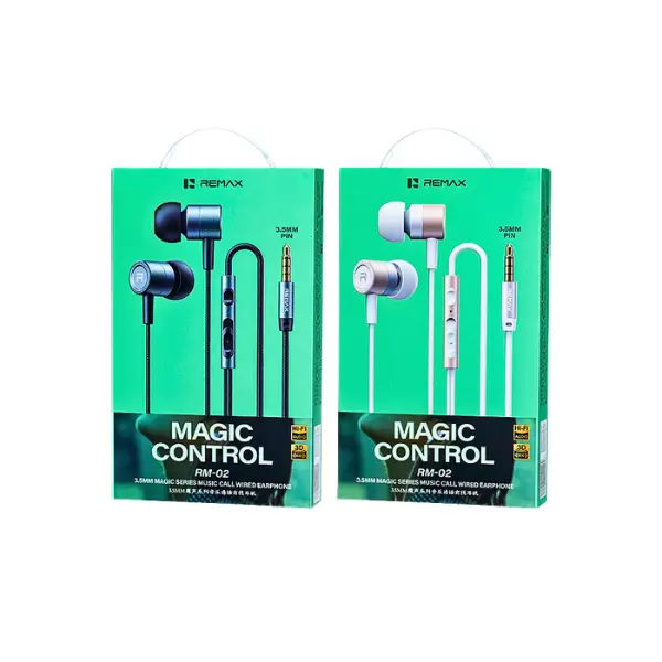 REMAX RM-02 Magic Series 3.5mm Wired Earphones - photo 3 - Shopo.lk