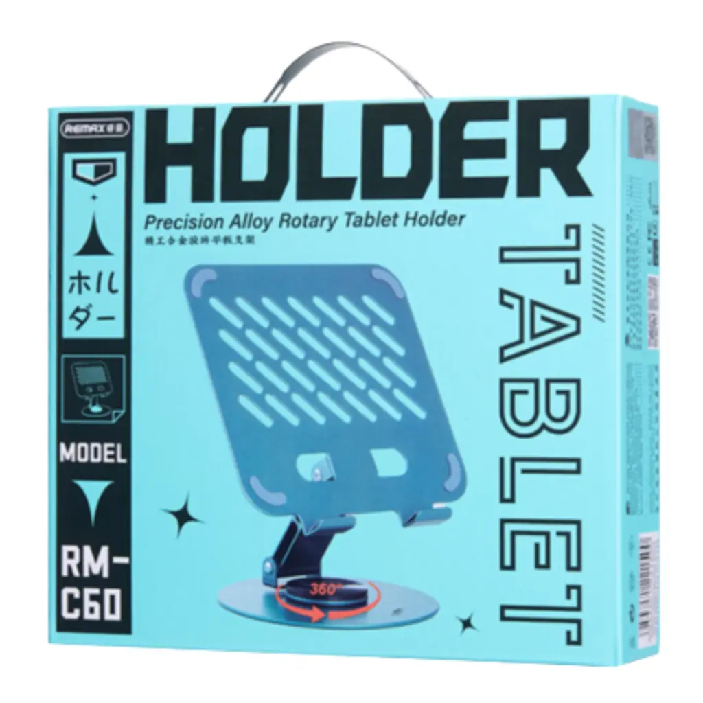 Remax RM-C60 Precision Alloy Rotary metal Holder - photo 3 - Shopo.lk
