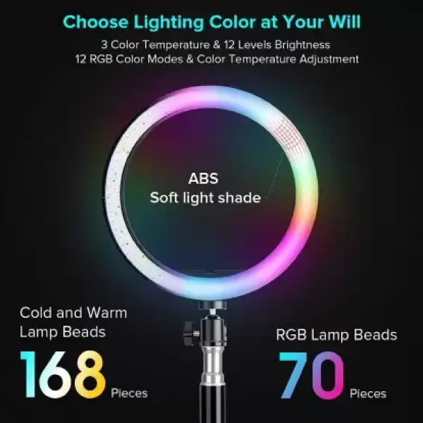 Ring Light MJ33 RGB LED Ring Light - photo 4 - Shopo.lk