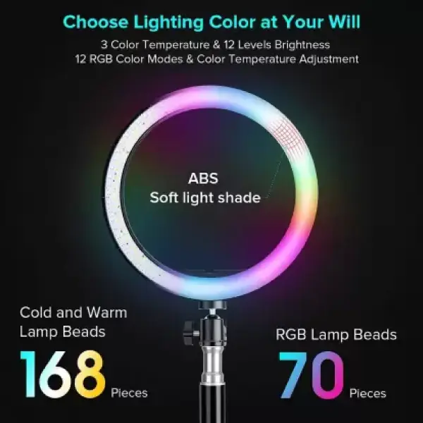 Ring Light MJ33 RGB LED Ring Light - photo 5 - Shopo.lk
