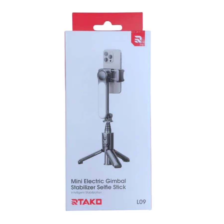 Rtako L09 Mini Electric Gimbal Stabilizer Selfie Stick - photo 5 - Shopo.lk