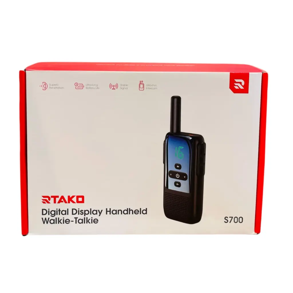 RTAKO S700 Digital Display Walkie Talkie 2PCS - photo 3 - Shopo.lk