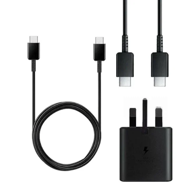Samsung 25W Power Adapter With Type-C To Type-C Cable - Shopo.lk Sri Lanka