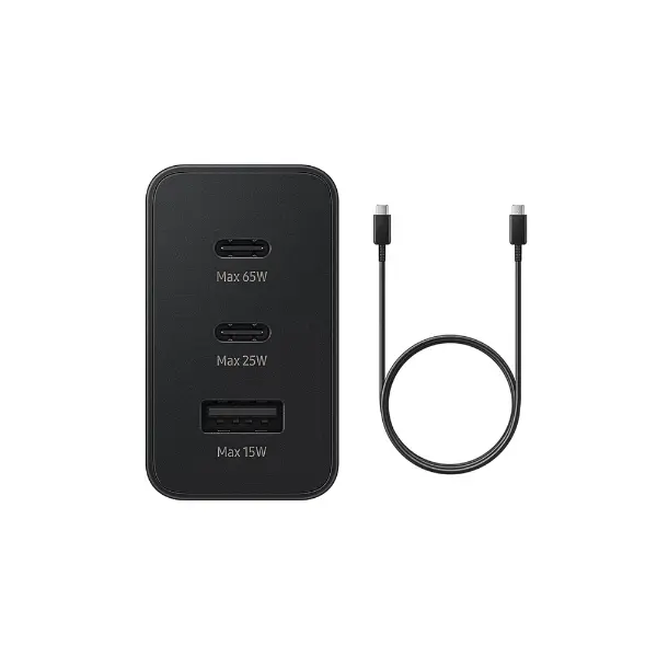 Samsung 65W T6530 Power Adapter Trio UK - photo 3 - Shopo.lk