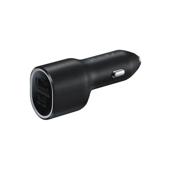 SAMSUNG CAR CHARGER DUO SUPER FAST CHARGING DUAL PORT 25w & 15w - Shopo.lk Sri Lanka