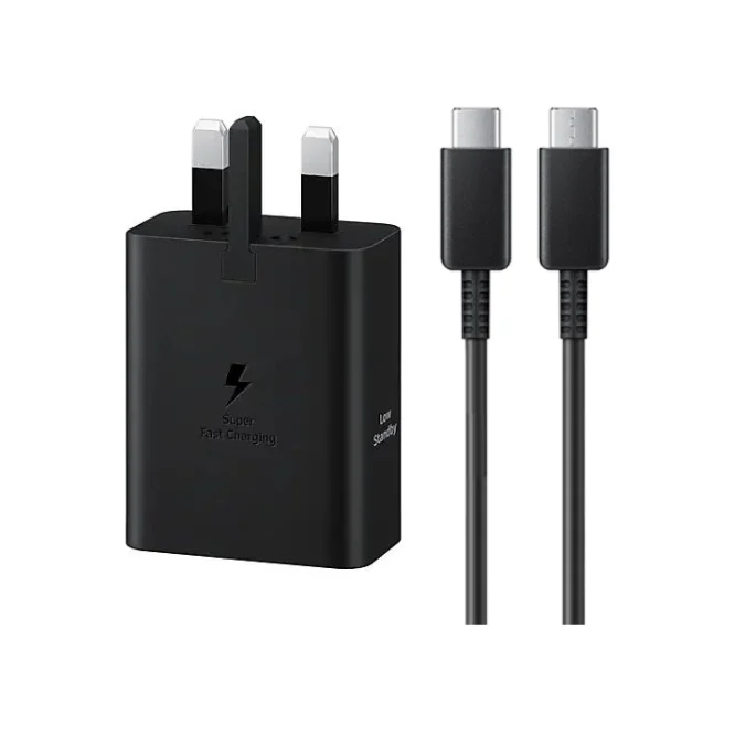Samsung EP-T5020 50W Power Adapter Duo Low Standby With Type-C To C Cable - Shopo.lk Sri Lanka