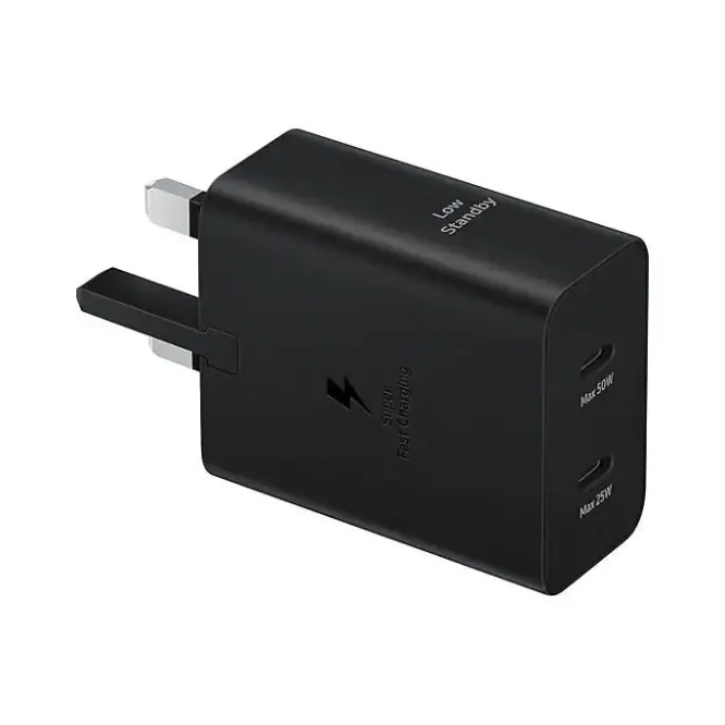 Samsung EP-T5020 50W Power Adapter Duo Low Standby With Type-C To C Cable - photo 2 - Shopo.lk