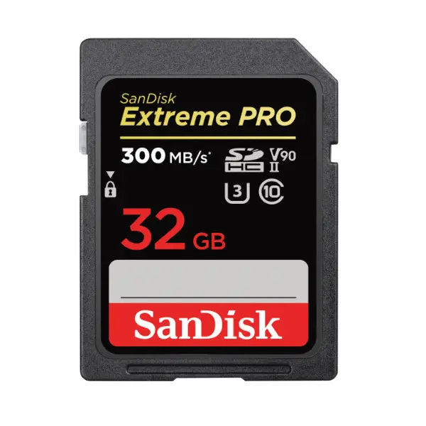 SanDisk Extreme Pro 32GB SDHC 300 MB/S UHS-II Memory Card - Shopo.lk Sri Lanka