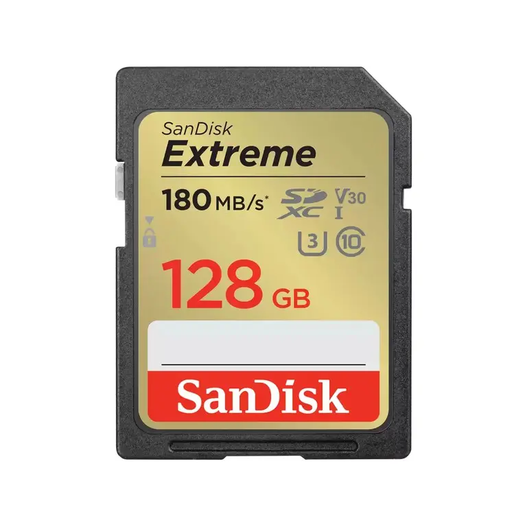 SanDisk Extreme SDXC 128GB 180MBS - Shopo.lk Sri Lanka