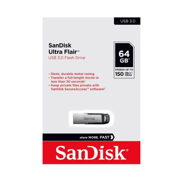 SanDisk Ultra Flair 64GB USB 3.0 Flash Drive - Shopo.lk Sri Lanka