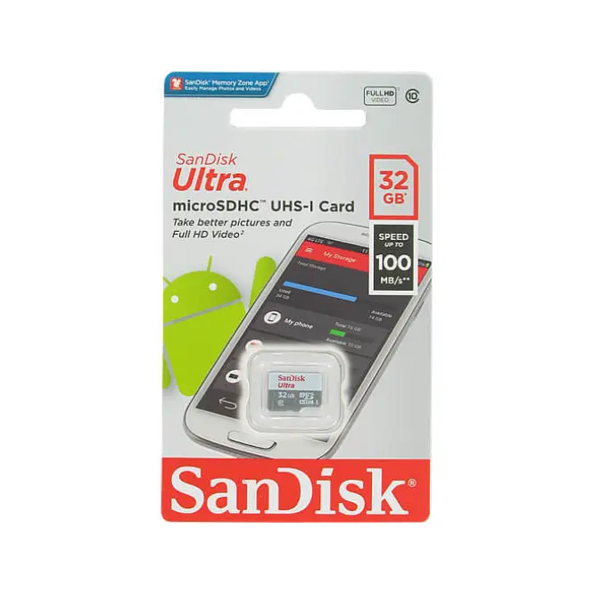SanDisk Ultra Micro SDHC 32GB 100MBPS - Shopo.lk Sri Lanka