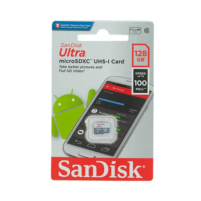 SanDisk Ultra Micro SDXC 128GB 100MBS - Shopo.lk Sri Lanka