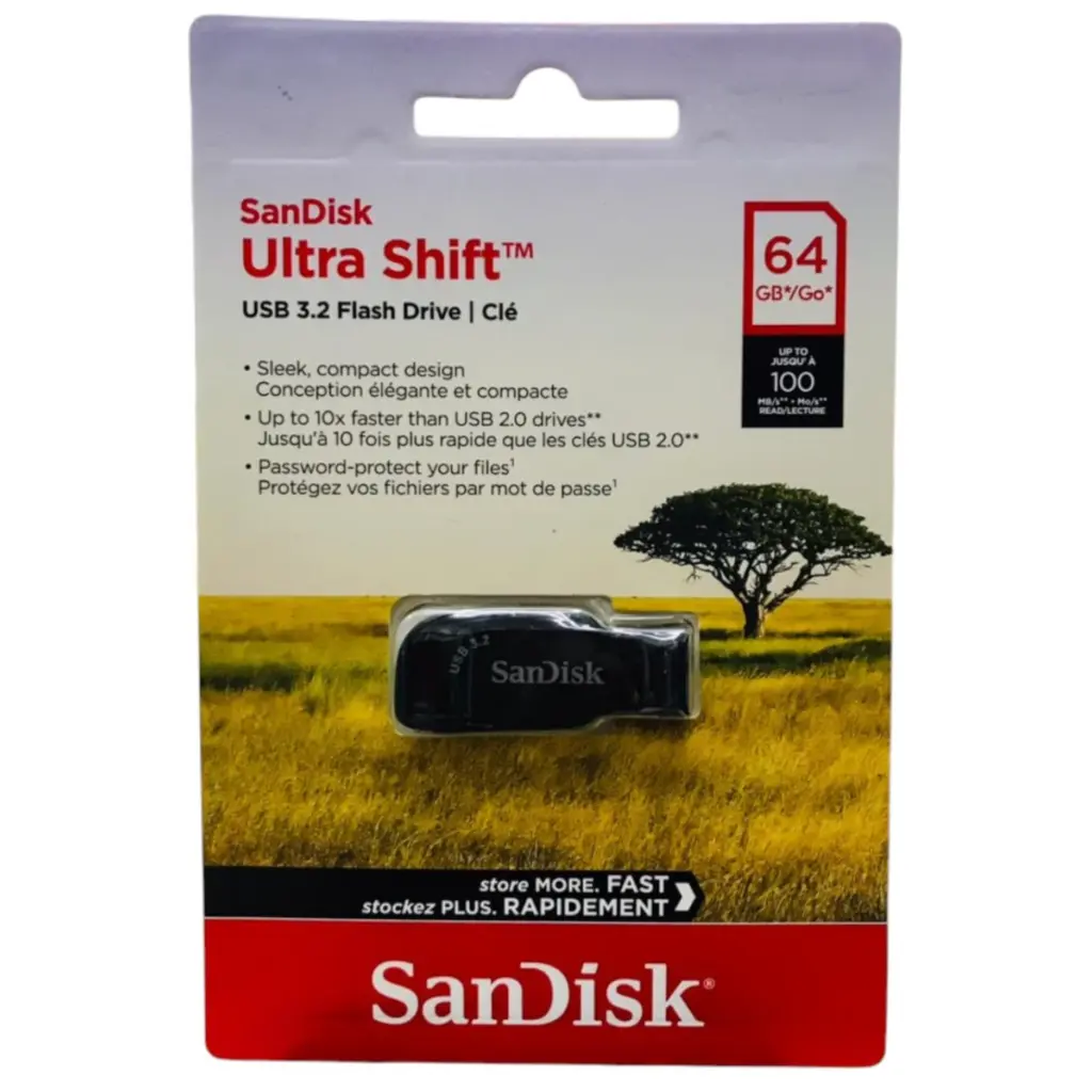 SanDisk Ultra Shift USB 3.2 64GB Pendrive - Shopo.lk Sri Lanka