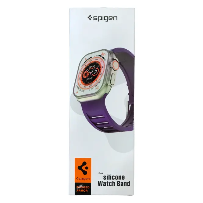 Spigen SP-07 Silicone Watch Strap - photo 3 - Shopo.lk