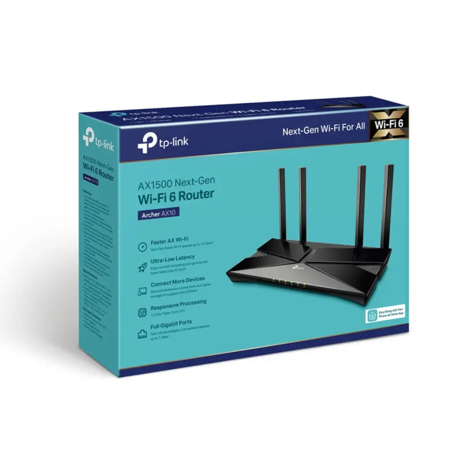 Tp-link Archer AX10 AX1500 Next-Gen Wifi 6 Router - photo 4 - Shopo.lk