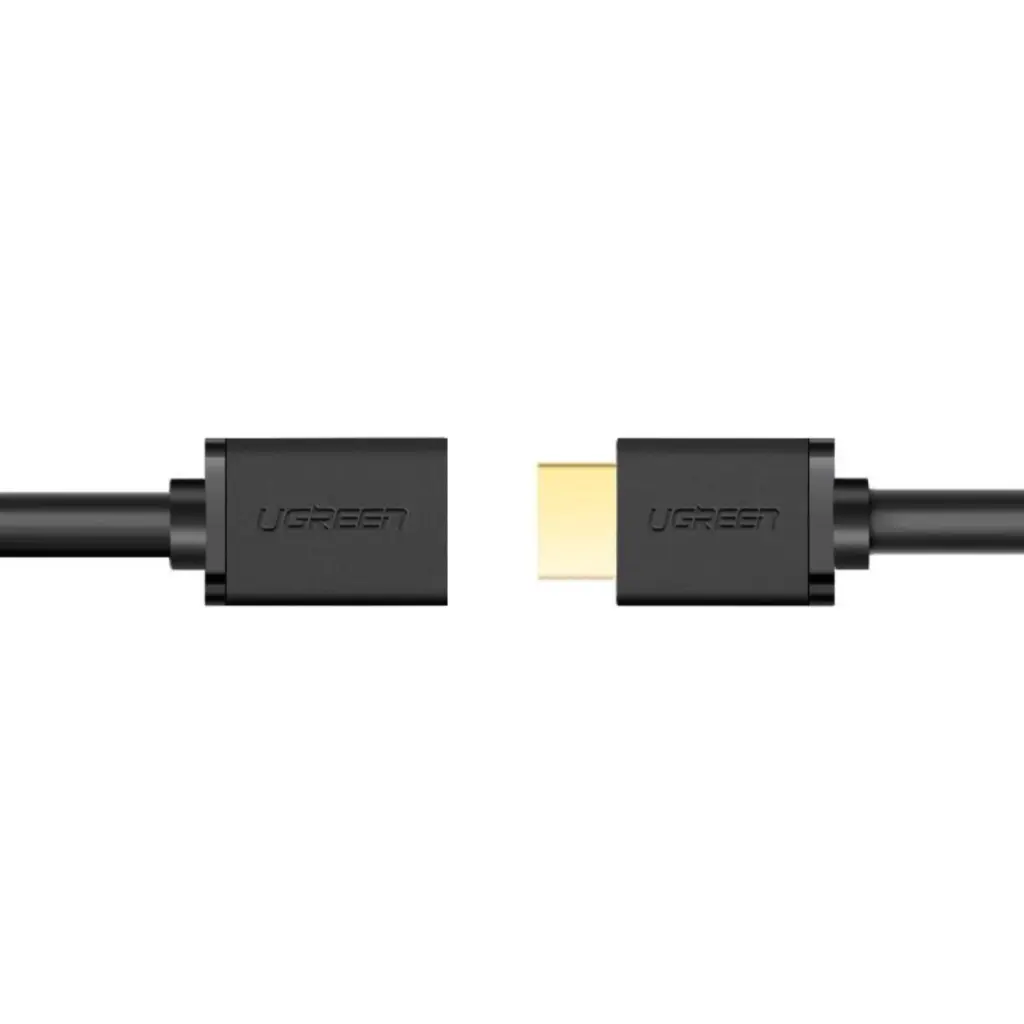 UGREEN 10140 HDMI Male To Female Cable 0.5m Black - Shopo.lk Sri Lanka