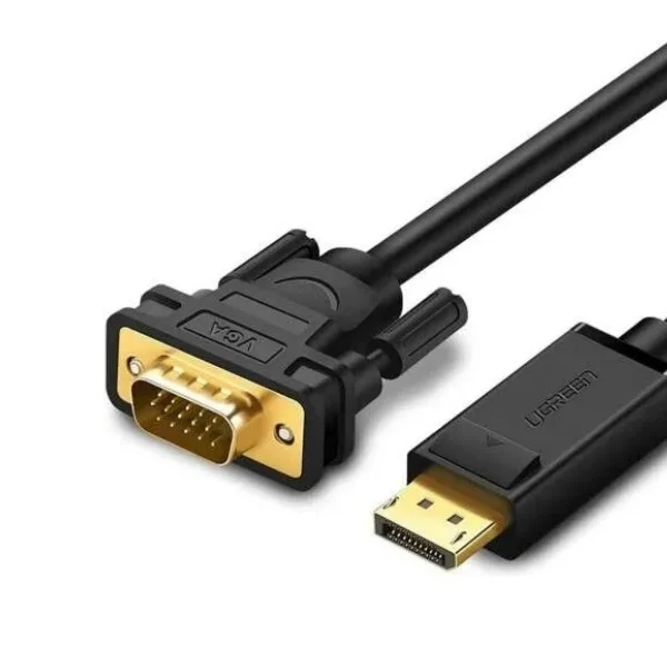 UGREEN 10247 DP105 DisplayPort to VGA Cable 1.5M - Shopo.lk Sri Lanka