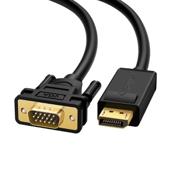 UGREEN 10247 DP105 DisplayPort to VGA Cable 1.5M - Shopo.lk Sri Lanka