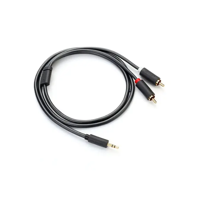 UGREEN 10512 3.5mm Male To 2 RCA Male Audio Cable 3m - Shopo.lk Sri Lanka