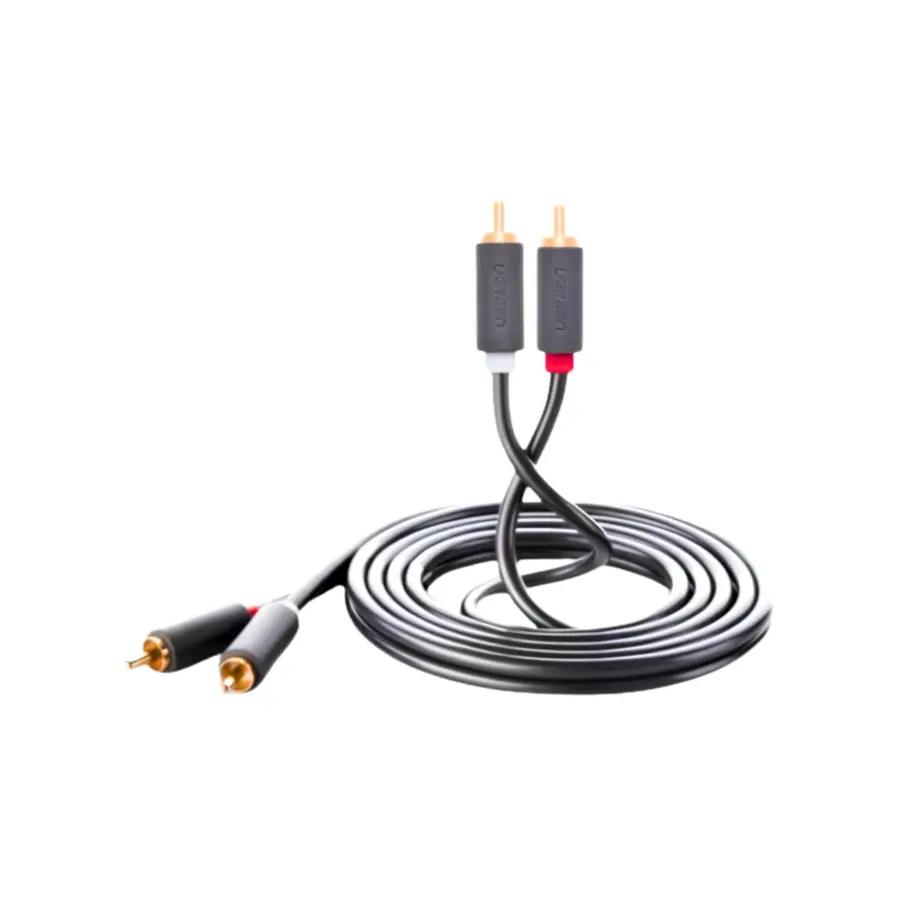 UGREEN 10518 2RCA Audio Cable 2M - Shopo.lk Sri Lanka