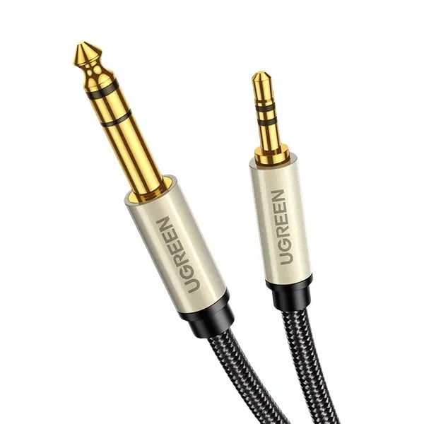 UGREEN 10628 3.5mm to 6.35mm TRS Stereo Audio Cable 2M - Shopo.lk Sri Lanka
