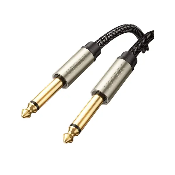 UGREEN 10639 6.5mm Male To Male Stereo Auxiliary Aux Cable 3m - Shopo.lk Sri Lanka