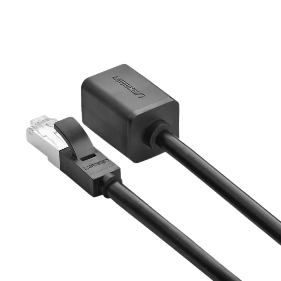 UGREEN 11282 CAT 6 F/UTP Ethernet RJ45 Extension Male/Female Patch Cords 3m Black - Shopo.lk Sri Lanka