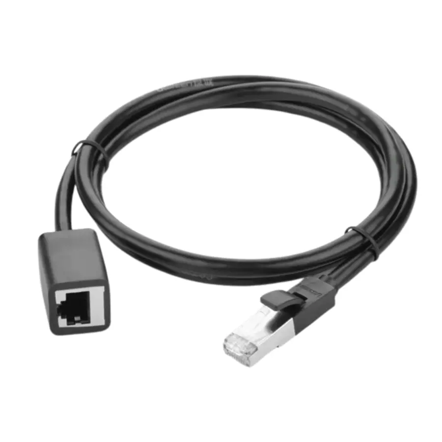 UGREEN 11282 CAT 6 F/UTP Ethernet RJ45 Extension Male/Female Patch Cords 3m Black - Shopo.lk Sri Lanka