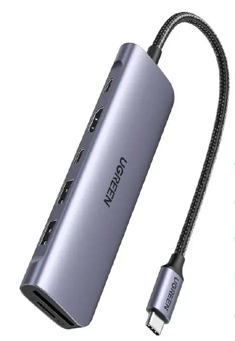UGREEN 15214 7-IN-1 USB-C Multifunction Adapter - Shopo.lk Sri Lanka