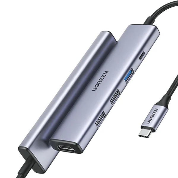 UGREEN 15495 5-in-1 USB-C Multifunction Adapter - Shopo.lk Sri Lanka