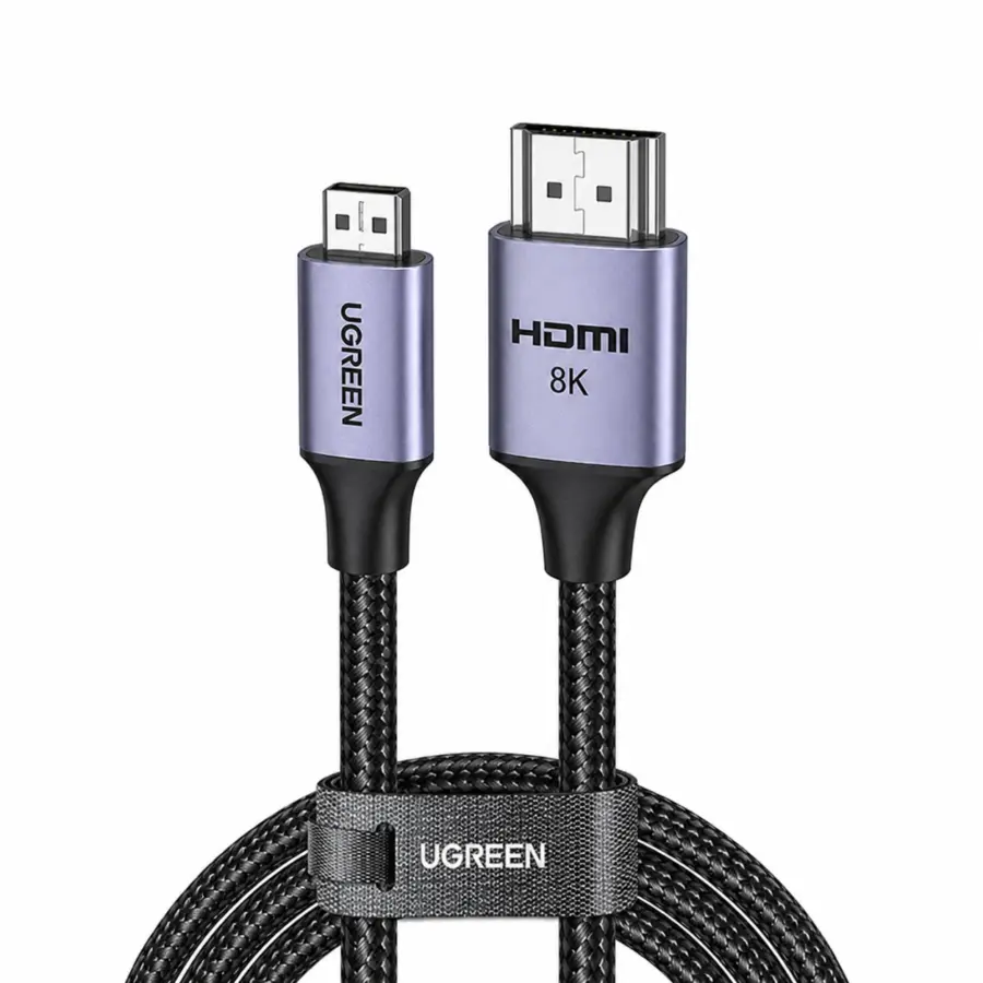 UGREEN 15516 Micro HDMI to HDMI 8K Cable 1M - Shopo.lk Sri Lanka