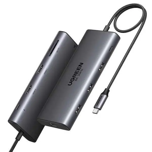 UGREEN 15534 USB-C Multifunction Adapter 10 in 1 CM639 - Shopo.lk Sri Lanka