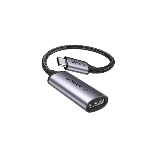 UGREEN 15575 CM654 USB-C to DisplayPort 1.4 Adapter Cable 10CM - Shopo.lk Sri Lanka