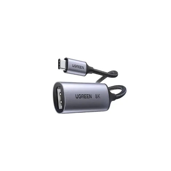 UGREEN 15575 CM654 USB-C to DisplayPort 1.4 Adapter Cable 10CM - Shopo.lk Sri Lanka