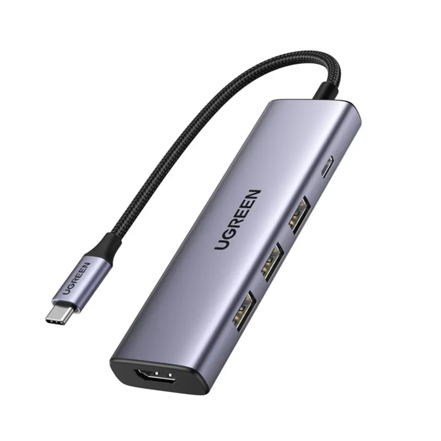 UGREEN 15596 5 In 1 USB-C Multifunction Adapter - Shopo.lk Sri Lanka