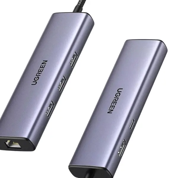 UGREEN 15598 100W 6-in-1 USB-C Multifunction Adapter - Shopo.lk Sri Lanka