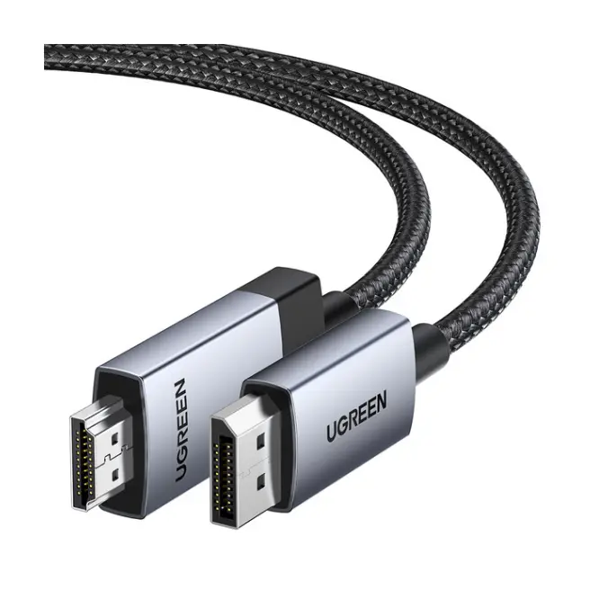 UGREEN 15773 1M 4K 60hz Active Unidirectional Display Port To HDMI M/M Cable - Shopo.lk Sri Lanka