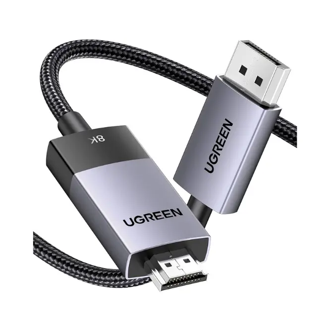 UGREEN 15773 1M 4K 60hz Active Unidirectional Display Port To HDMI M/M Cable - Shopo.lk Sri Lanka