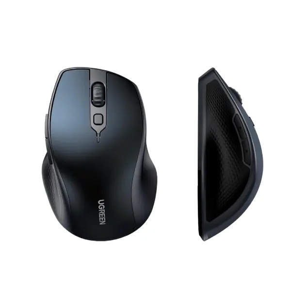 UGREEN 15807 MU101 Ergonomic Wireless Mouse - Blue - Shopo.lk Sri Lanka