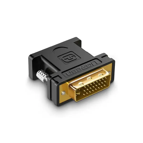 UGREEN 20118 DVI Male To HDMI Female Adapter Cable 22cm - Shopo.lk Sri Lanka