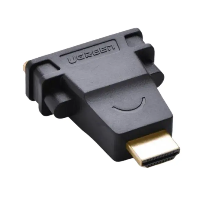 UGREEN 20123 HDMI Male To Dvi 24+5 Female Adapter Black - Shopo.lk Sri Lanka